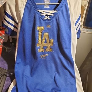 Majestic Womans dodger jersey